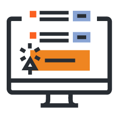 branded icon of a searching for Glasgow Airport car parking